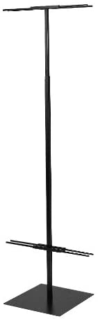 Economy Adjustable Floor Banner Stand, Black 48" to 92"
