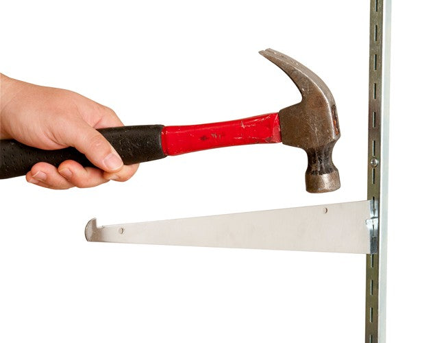 Chrome-Plated Shelf Brackets