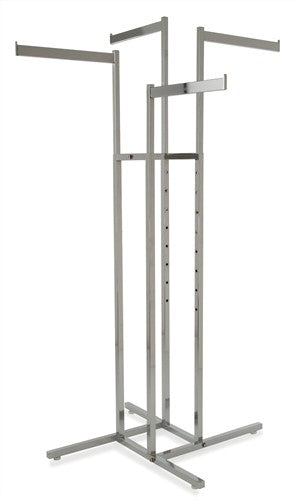 Rectangular Tubing 4-Way Straight Arm