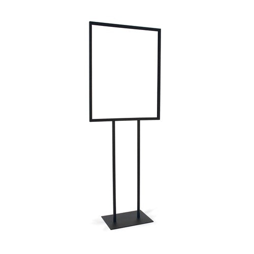 Textured Black Sign Holder