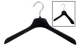 Velvet Petite Size Top Hanger (Black)