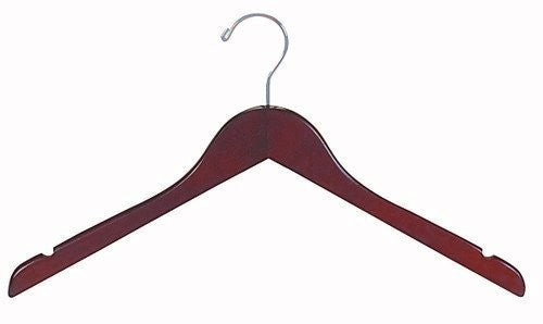 Walnut & Chrome Top Hanger