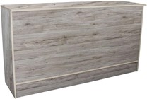 Barnwood Checkout Counter, 6 Feet