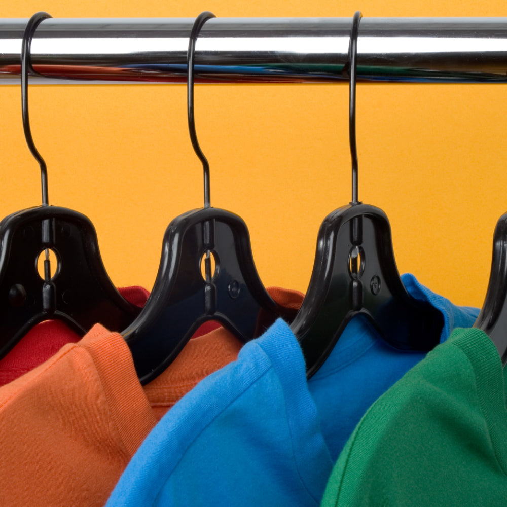 Black Plastic Hangers