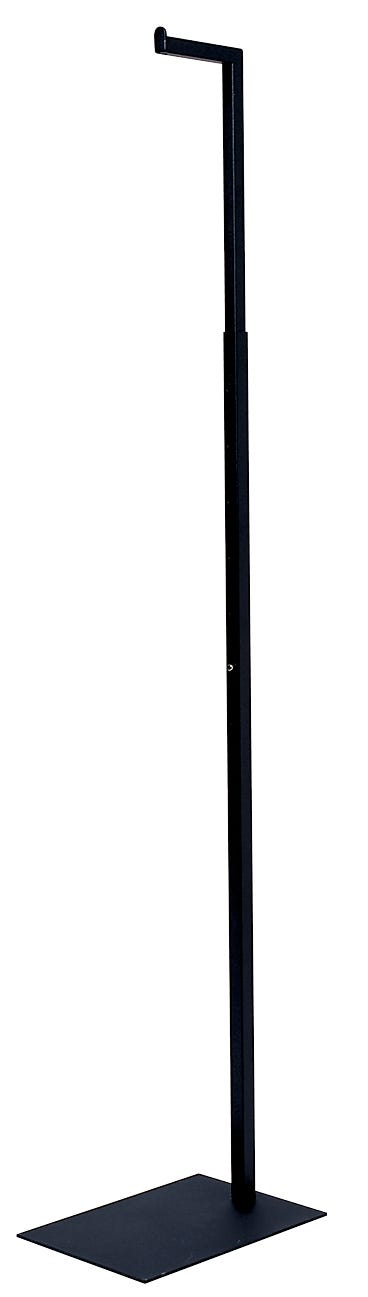 Adjustable Single Costumer Display Rack -  Adjustable Height From 51" to 78"
