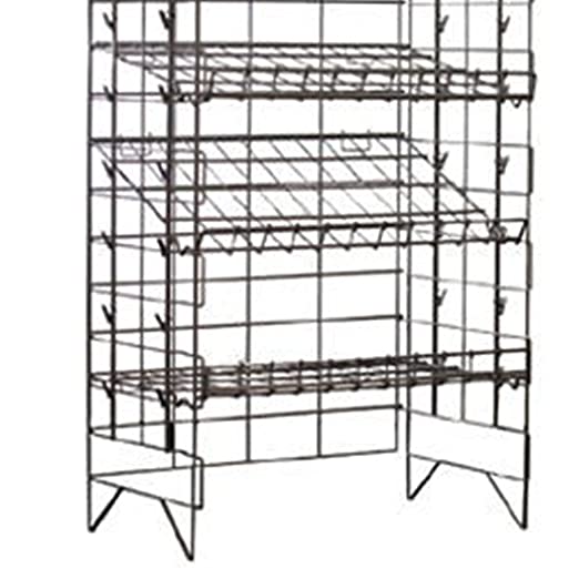 Potato Chip Rack w/ 5 Shelves and 48 Clips