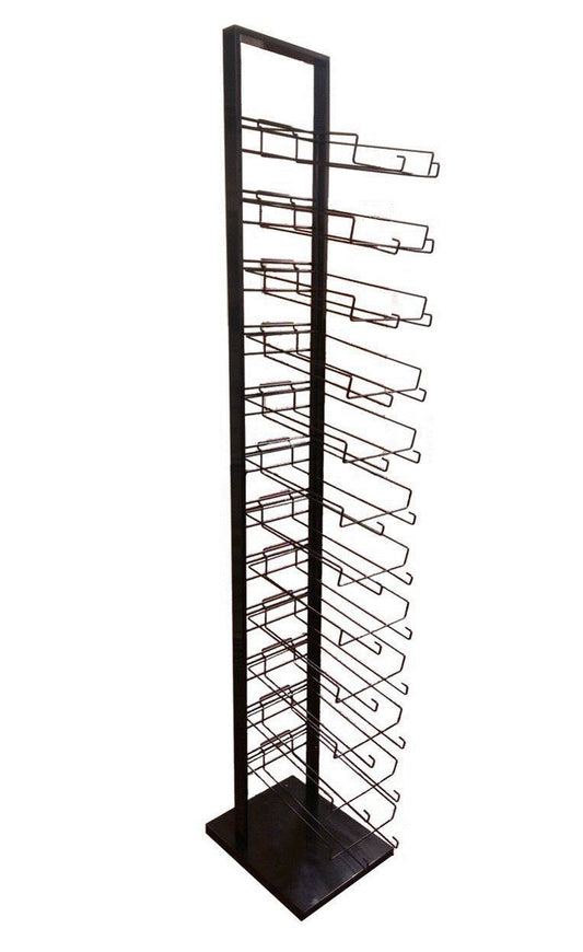 Only Hangers Hat Display Rack with 12 Tiers - Black