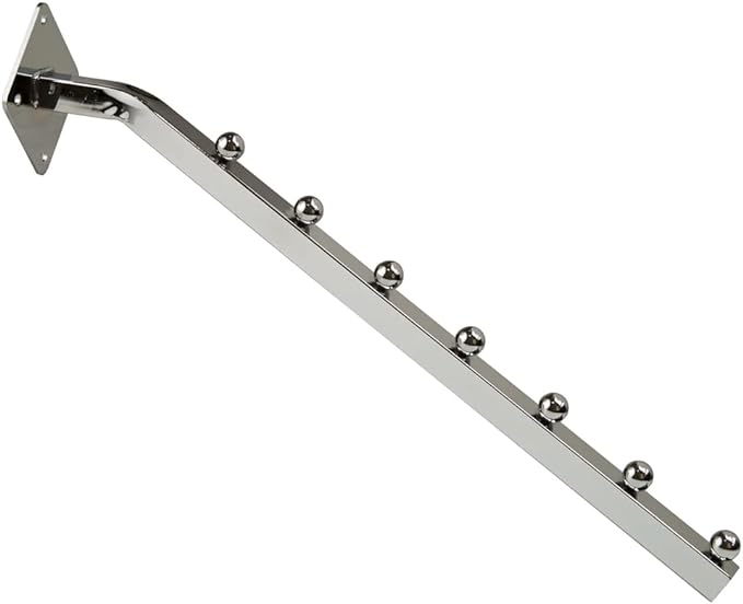 18 inch Chrome 7-Ball Waterfall Wall Mount - Pack of 3
