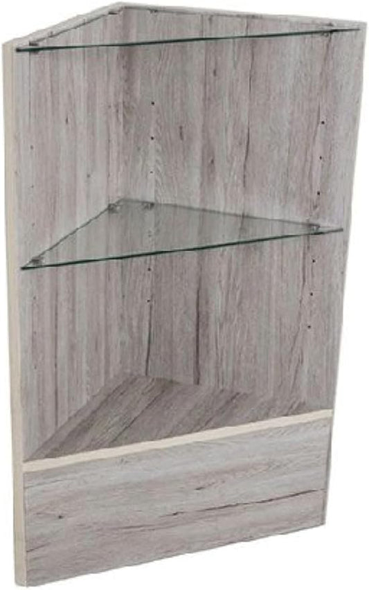 Only Hangers Barnwood Corner Unit, 18" x 18")