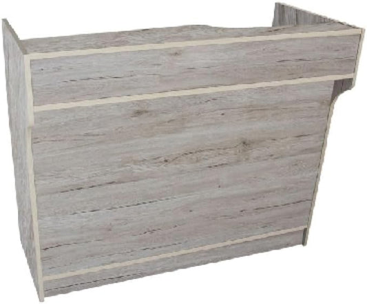 Only Hangers Barnwood Ledgetop Register Counter, 6 Feet