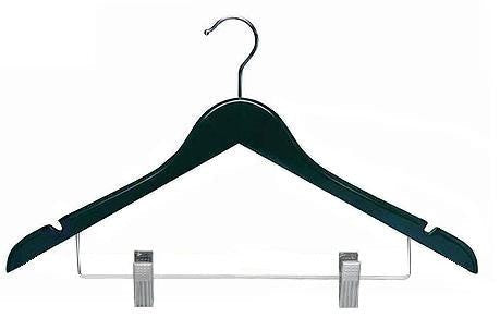 Gloss Black Combination Hanger