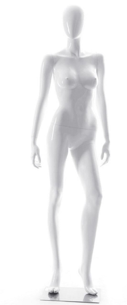White Gloss Female Mannequin