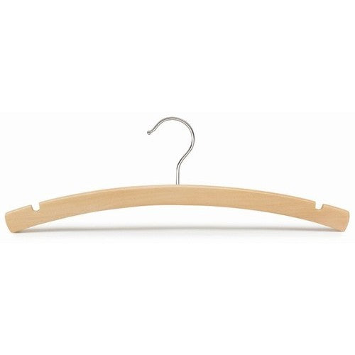 Juniors Arched Wooden Dress/Shirt Hanger - 14"
