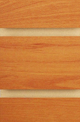 Woodgrain Slatwall "Pearwood"