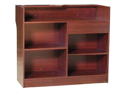 Economy Walnut 4' Ledge Counter