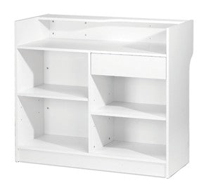 Economy White 4' Ledge Counter