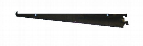 12" Black Medium Duty Shelf Bracket