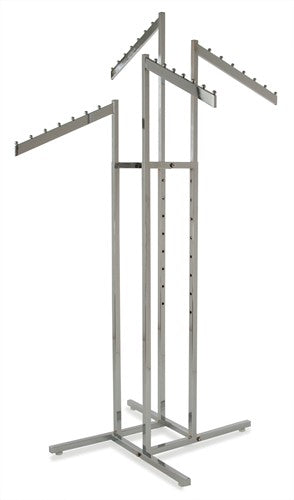 Rectangular Tubing 4-Way Slant Arm