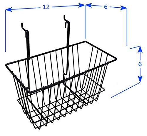 Small Wire Storage Basket (Set of 6)