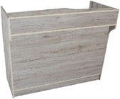Barnwood Ledgetop Register Counter, 6 Feet