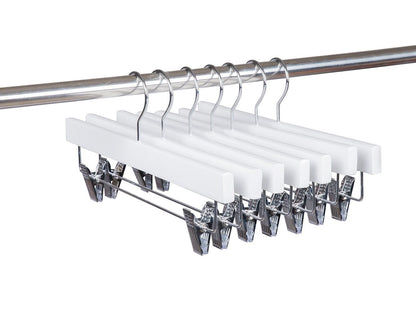 White Wooden Pant-Skirt Hanger